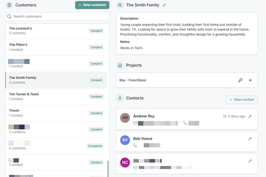 Contact groups