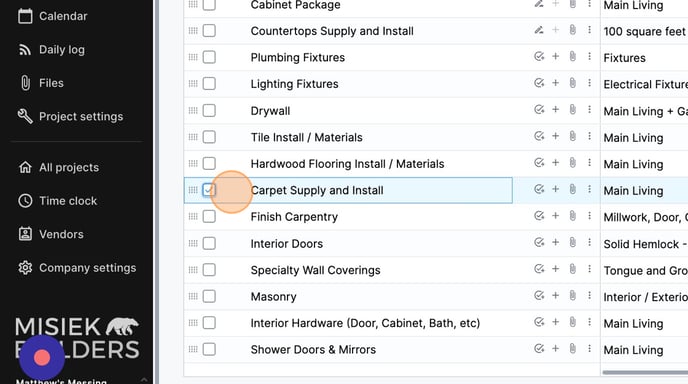 Deleting Cost Items from the Estimate - Step 2