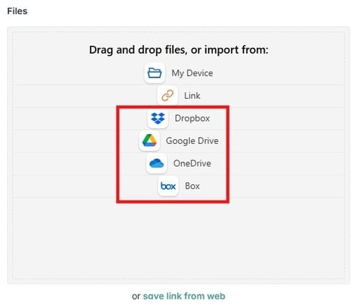 File upload interface2