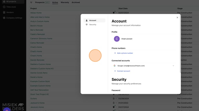 Guide to Managing Account Settings & Connecting Phone Number - Step 4