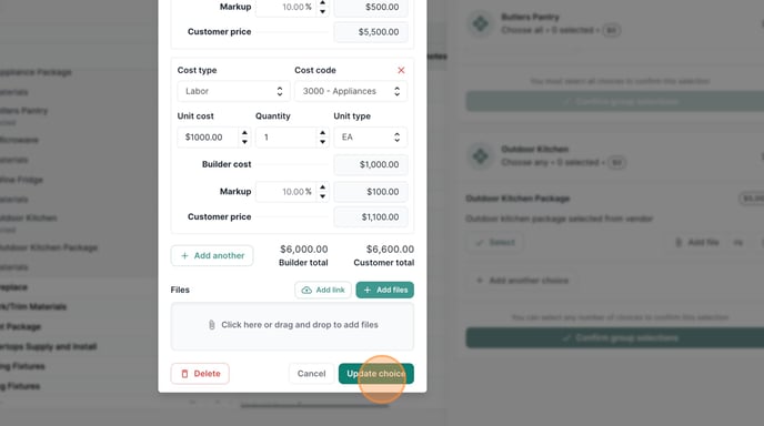 How to Edit and Add Cost Details for a Project Estimate - Step 18 (2)