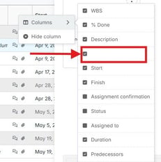Schedule files 1