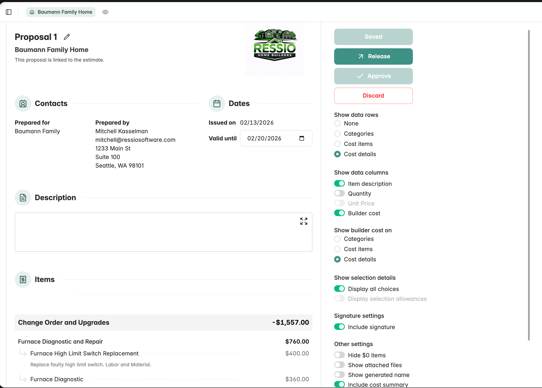 Proposal Overview