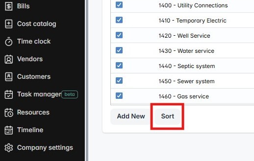 Change Cost Code Cost Code Overview