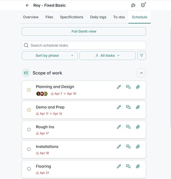 task mobile